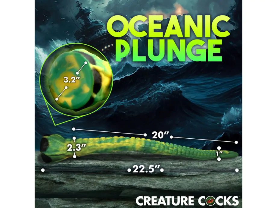 Tentacle Dildo Titan 22.5 Inch Siêu Dài Fantasy Sâu Thẳm