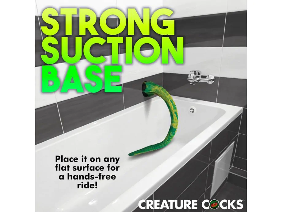 Tentacle Dildo Titan 22.5 Inch Siêu Dài Fantasy Sâu Thẳm