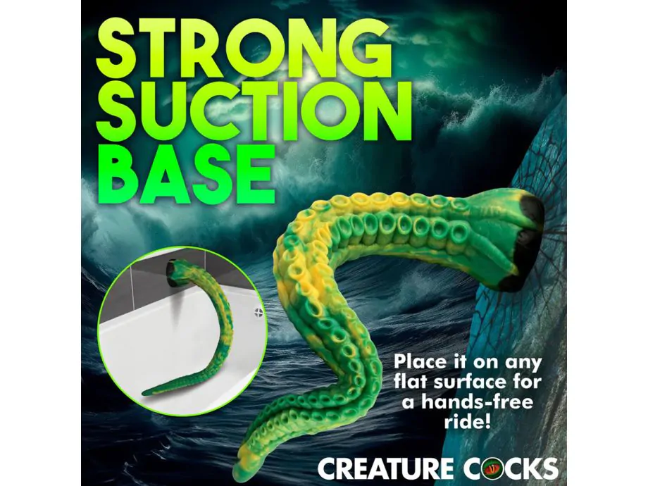 Tentacle Dildo Titan 22.5 Inch Siêu Dài Fantasy Sâu Thẳm