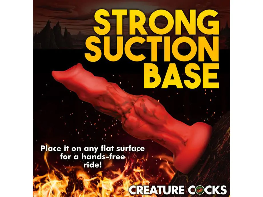 Dildo Fire Hound Trung Mềm Mại Thú Vị Khám Phá
