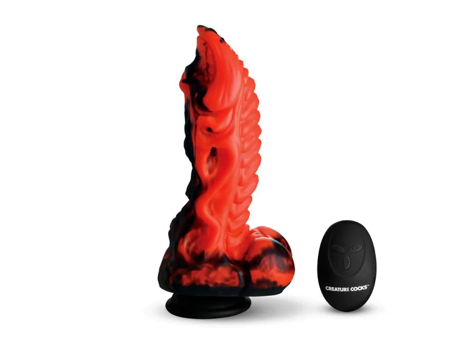 Creature Cocks Dragon Thrust Dildo Rung Đẩy 9.5 Inch