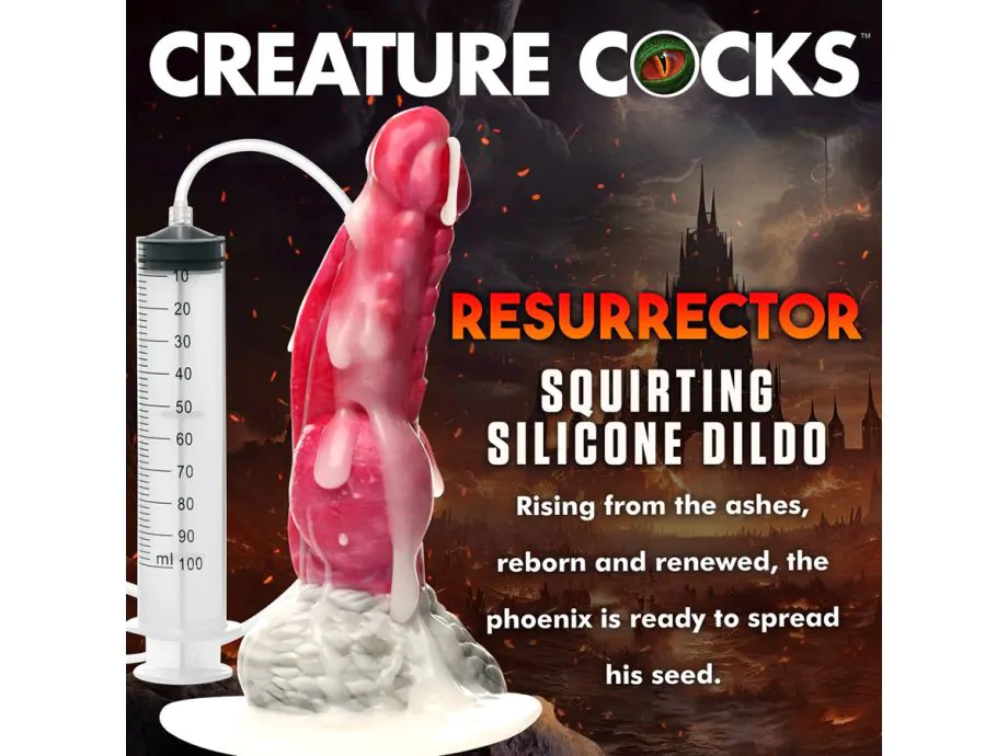 Dildo Phoenix Resurrector Phun Silicone Huyền Thoại Rực Cháy