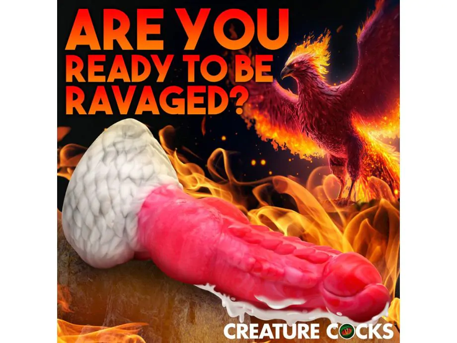 Dildo Phoenix Resurrector Phun Silicone Huyền Thoại Rực Cháy