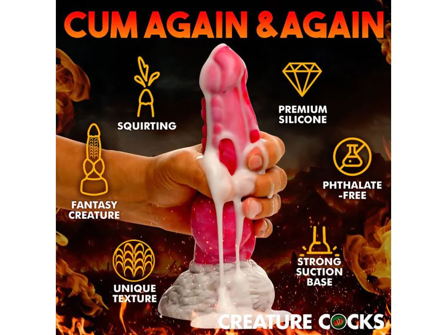 Dildo Phoenix Resurrector Phun Silicone Huyền Thoại Rực Cháy