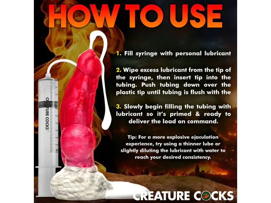 Dildo Phoenix Resurrector Phun Silicone Huyền Thoại Rực Cháy