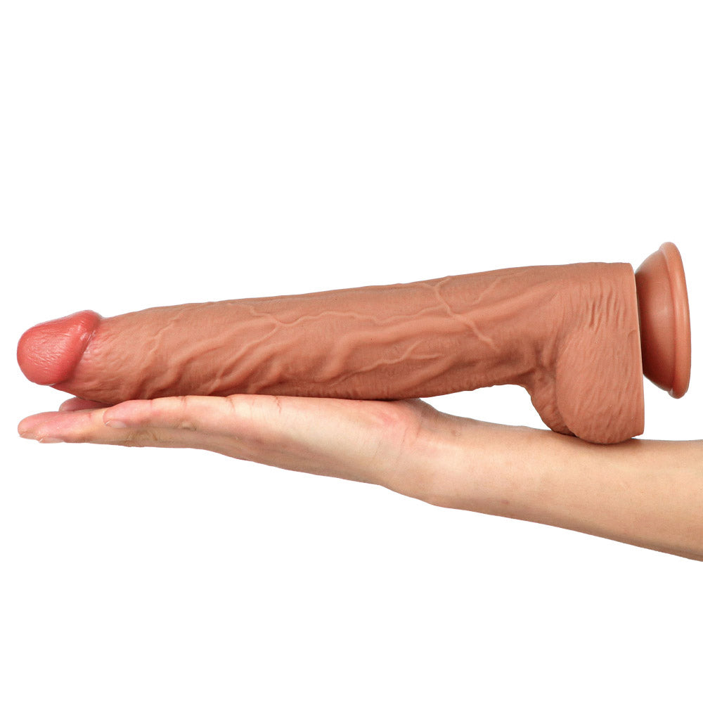 Dildo Hậu Môn 30cm Khổng Lồ Mềm Thâm Nhập Sâu Mãnh Liệt