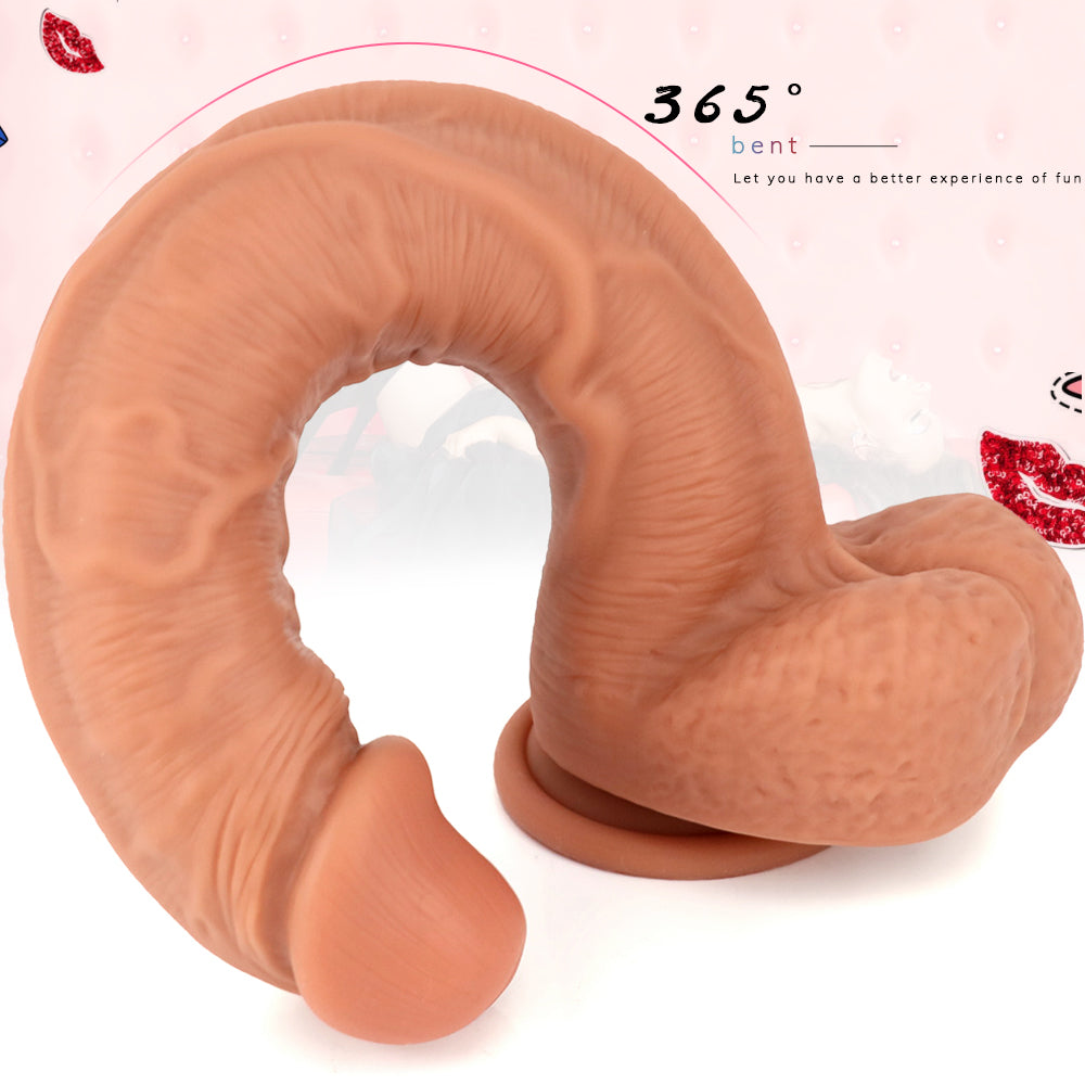Dildo Khổng Lồ 30cm Siêu Mềm Gân Nổi Thỏa Mãn Đỉnh Cao