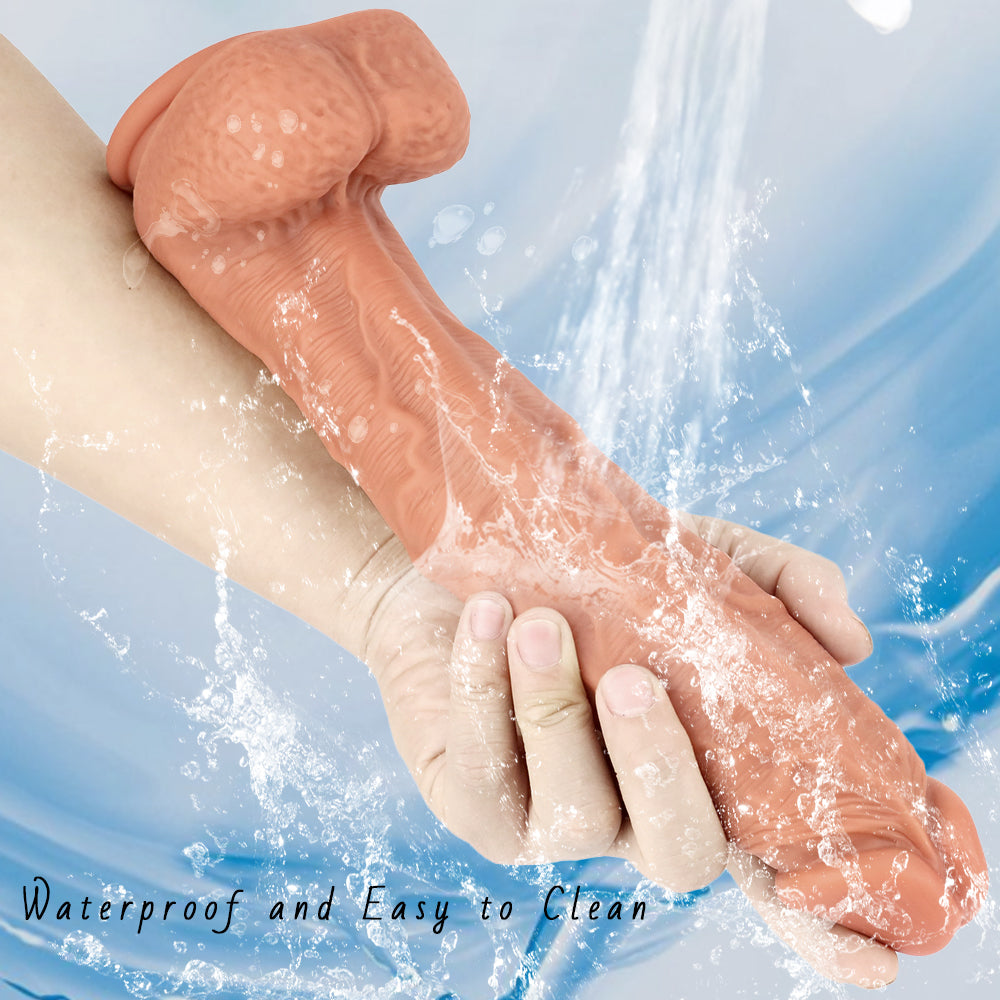 Dildo Khổng Lồ 30cm Siêu Mềm Gân Nổi Thỏa Mãn Đỉnh Cao