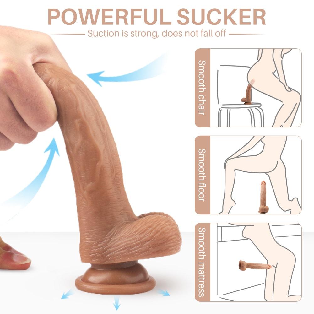 Dildo Remote Hút Rung Xoáy Khoái Cảm Liên Tục Nữ