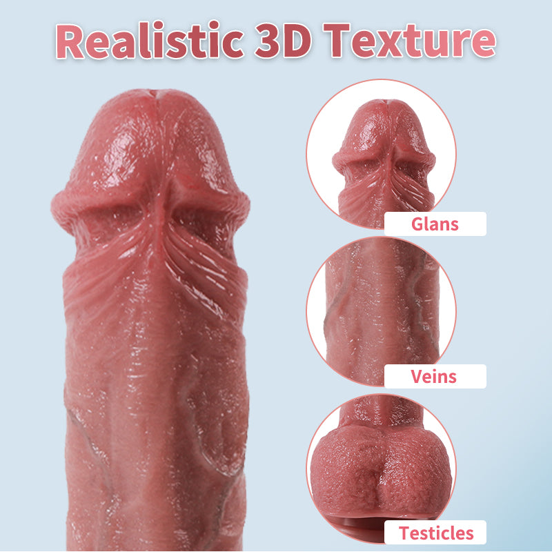 Dildo 20cm Rung Thrusting Remote Lớn Lao Đao