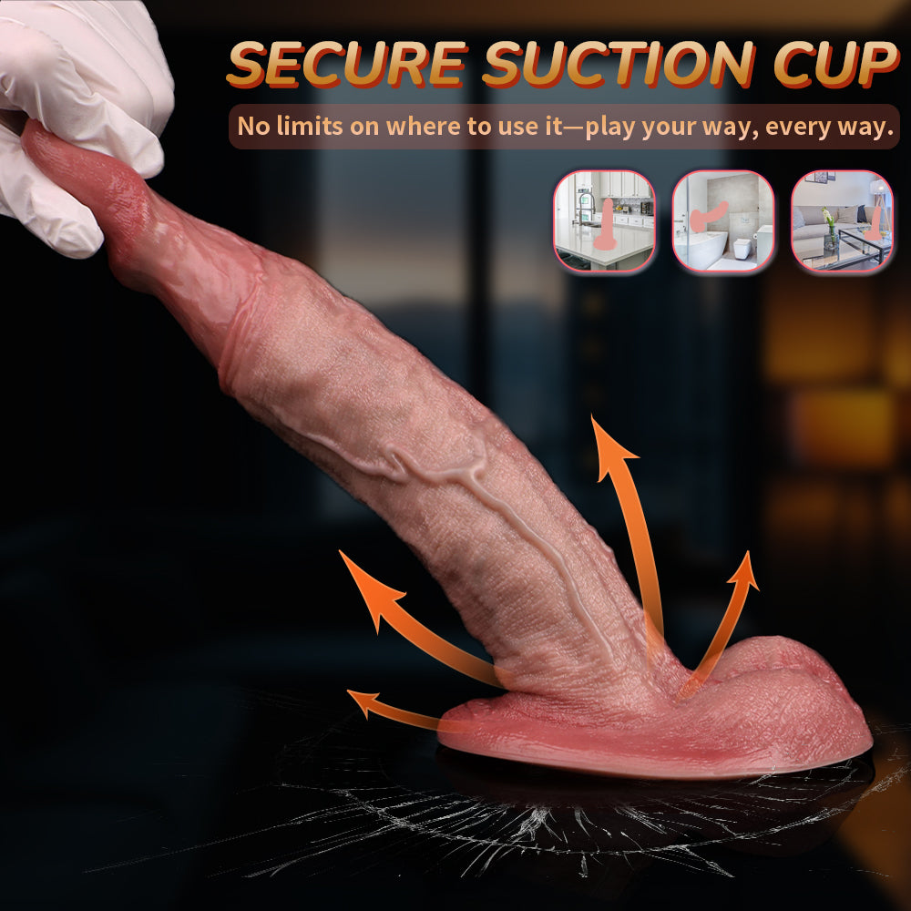 Dildo Bopara 7Inch Dual Density Thực Tế Hùng Mạnh Đỉnh Cao