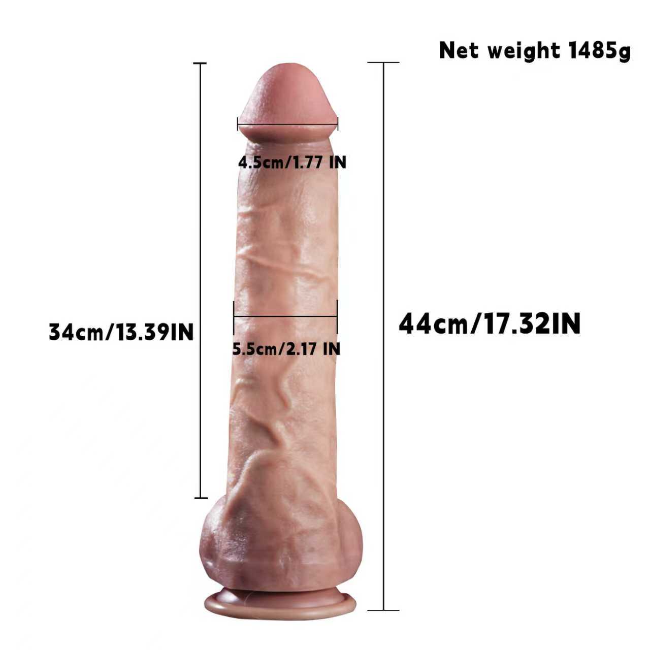Dildo Big Dick Realistic Silicone Lớn Dài Mềm Thật Nứng