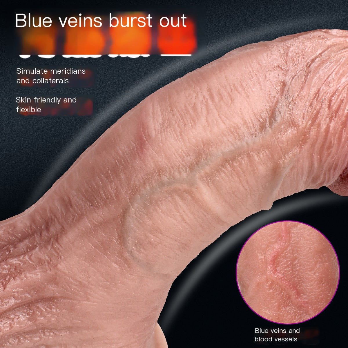 Big Ball Dildo Realistic 6.5