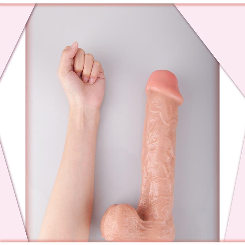 Dildo Silicone 12" Khủng Dày Xuyên Thủng[satisfyer]​