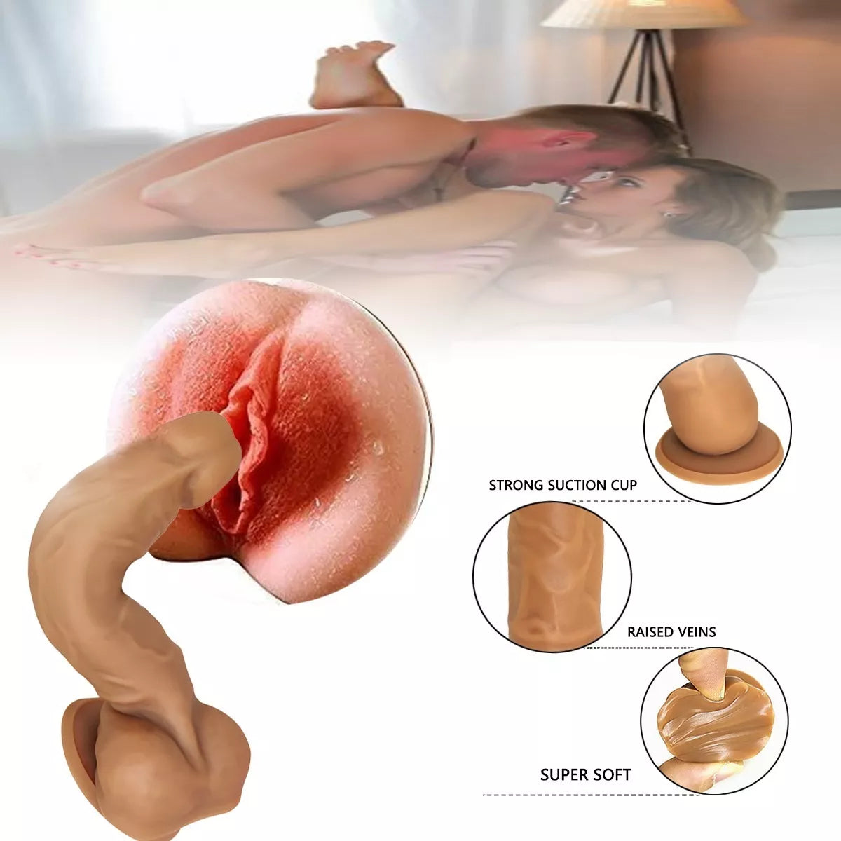 Dildo Dual Hardness 6