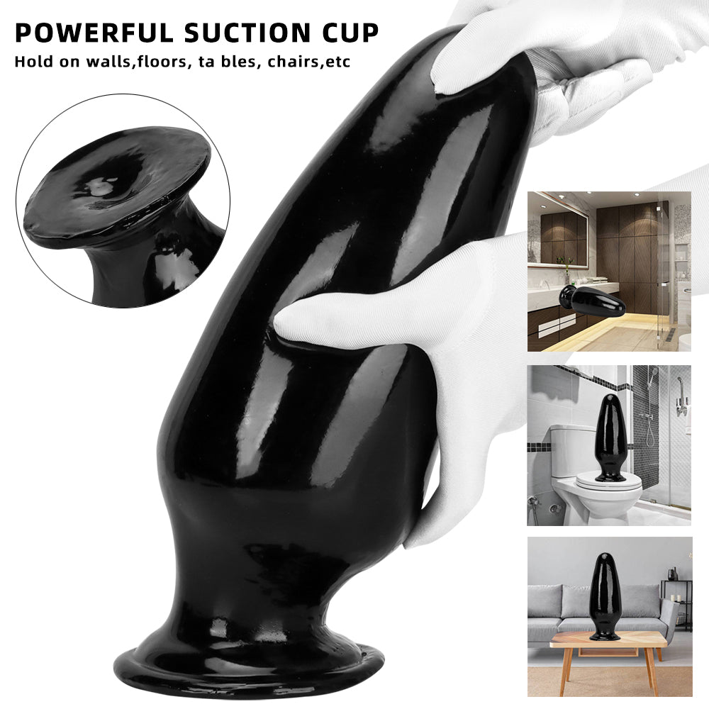 Dương Vật Hình Nón Đen 12 Inch Khổng Lồ Mở Rộng Dương Vật Hình Nón Đen 12 Inch Khổng Lồ Mở Rộng