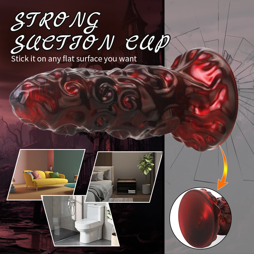 Yang vật Alien 25cm đỏ đen hút đáy khủng kích thích