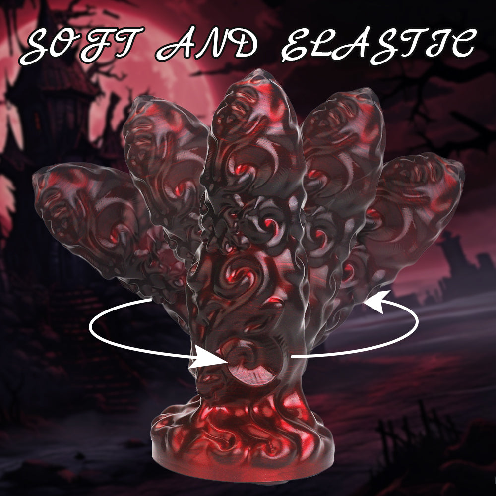 Yang vật Alien 25cm đỏ đen hút đáy khủng kích thích