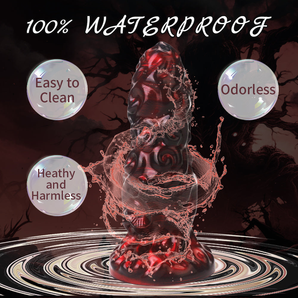 Yang vật Alien 25cm đỏ đen hút đáy khủng kích thích