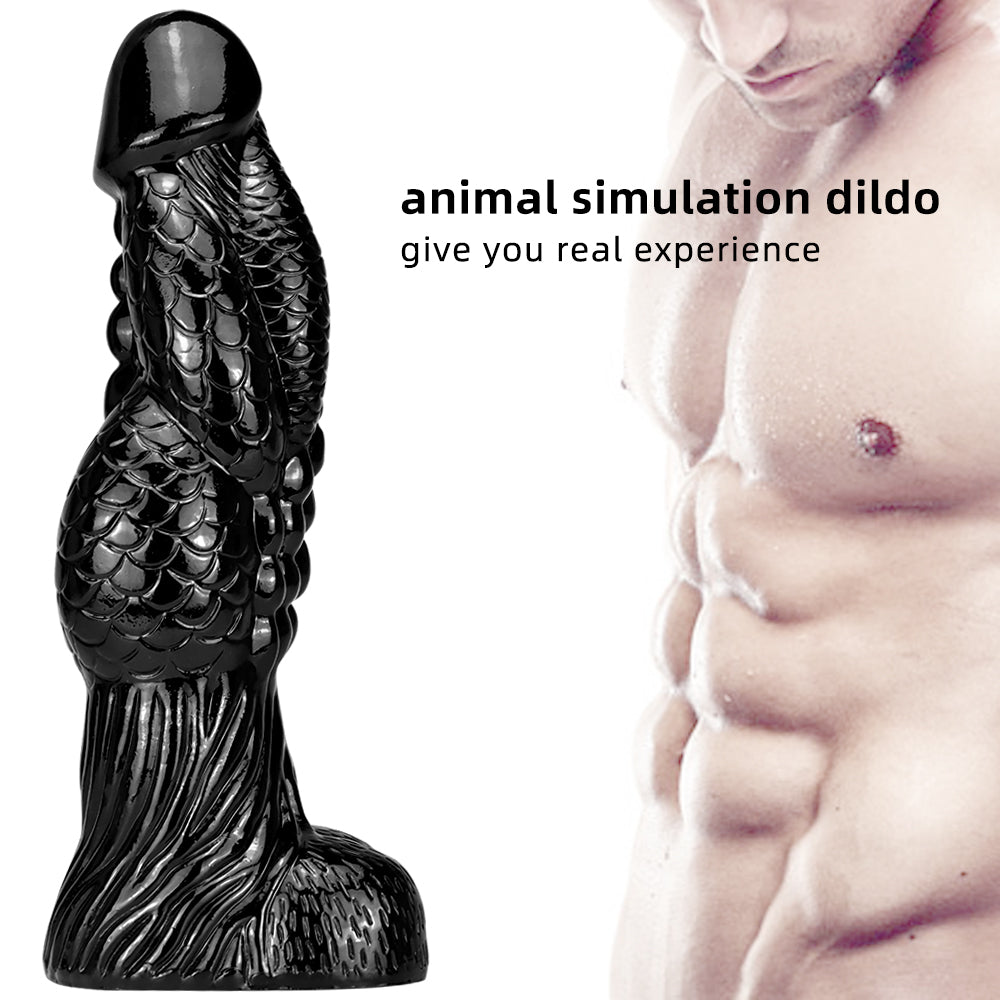 Rồng Đen Dildo 37cm Khổng Lồ Mô Phỏng Siêu Thật Rồng Đen Dildo 37cm Khổng Lồ Mô Phỏng Siêu Thật