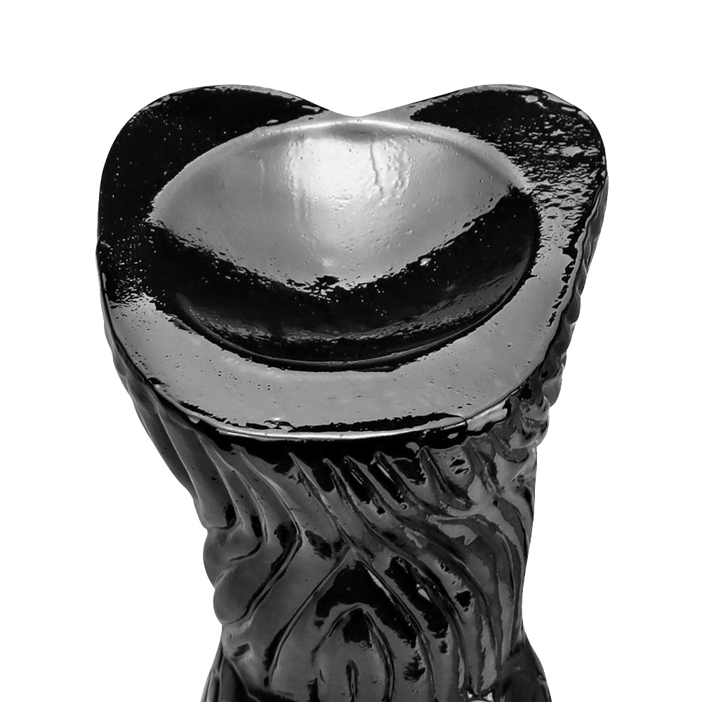Rồng Đen Dildo 37cm Khổng Lồ Mô Phỏng Siêu Thật