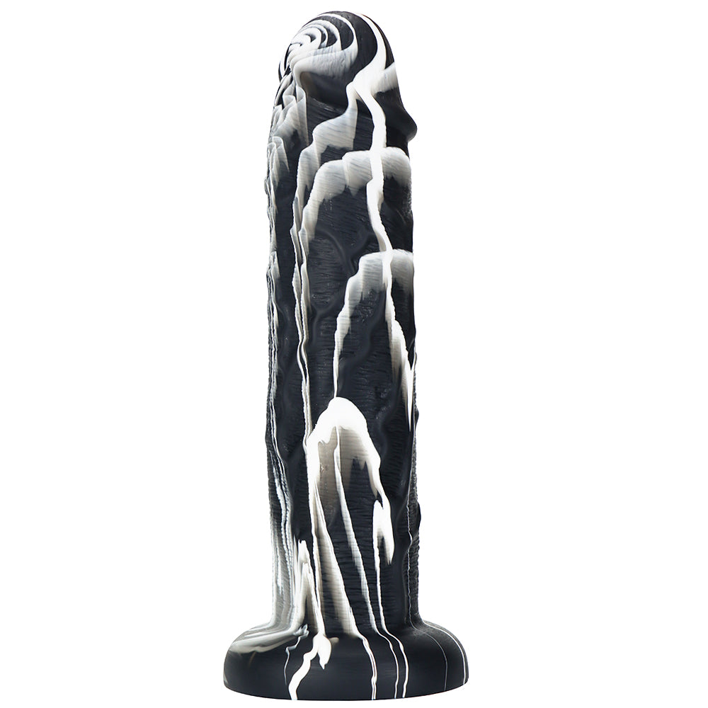 Dildo 10 Inch Khủng 6cm Đa Màu Đen Trắng Đầy Đặn