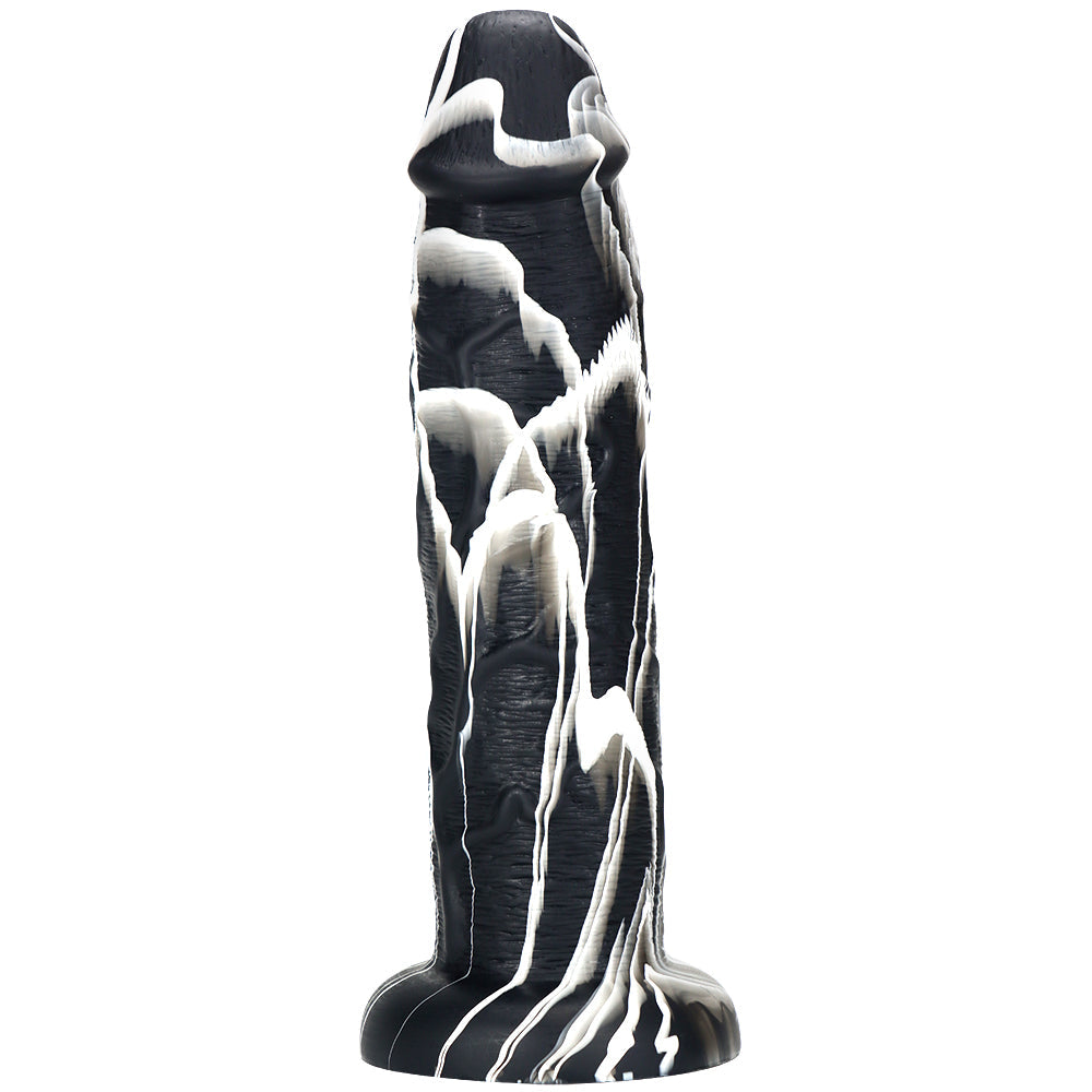 Dildo 10 Inch Khủng 6cm Đa Màu Đen Trắng Đầy Đặn