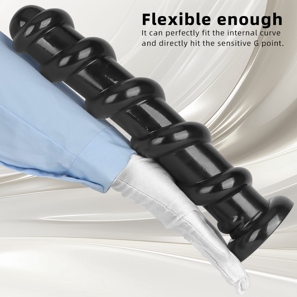 Dildo Black Spiral Xoắn 13