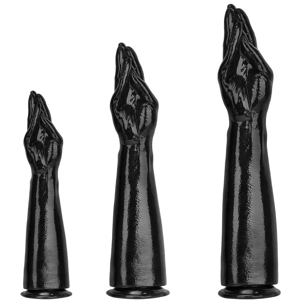 Fist Dildo Tay Đen 42.5cm Siêu Dài Thực Tế