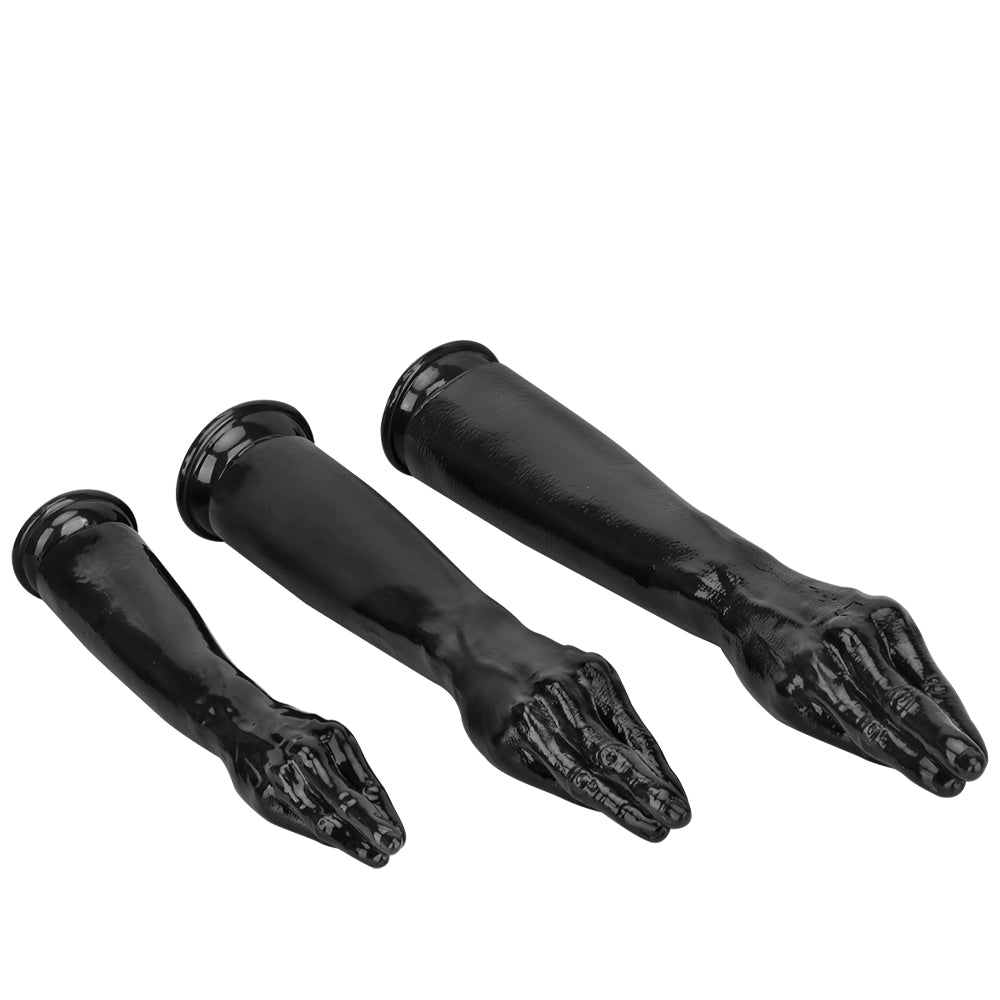 Fist Dildo Tay Đen 42.5cm Siêu Dài Thực Tế