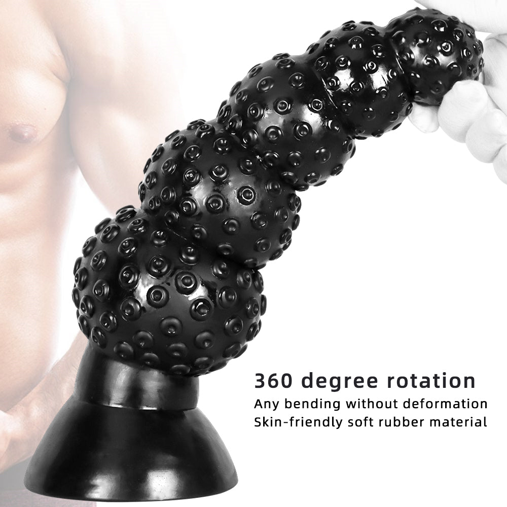 Yang Vật Xúc Tu Bạch Tuộc Đen 24cm Huyền Bí Mê Cả