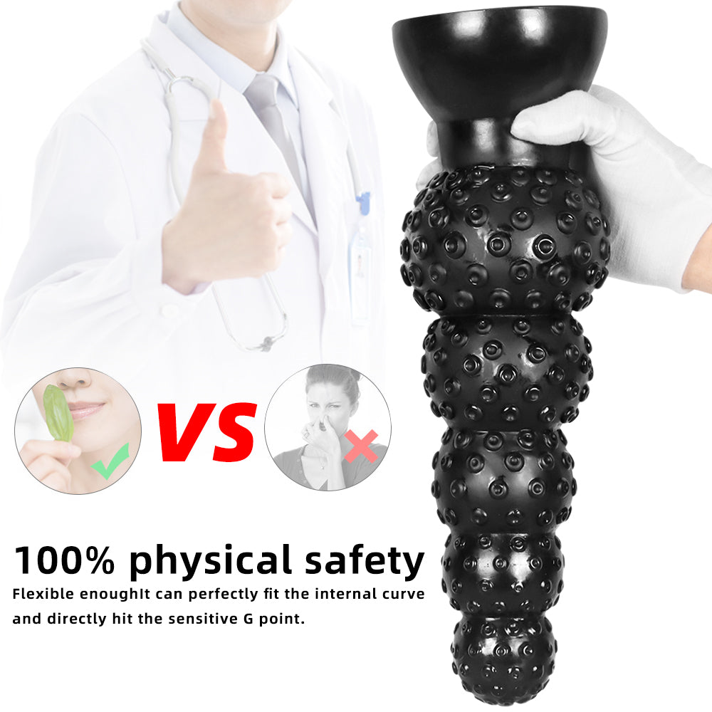 Yang Vật Xúc Tu Bạch Tuộc Đen 24cm Huyền Bí Mê Cả