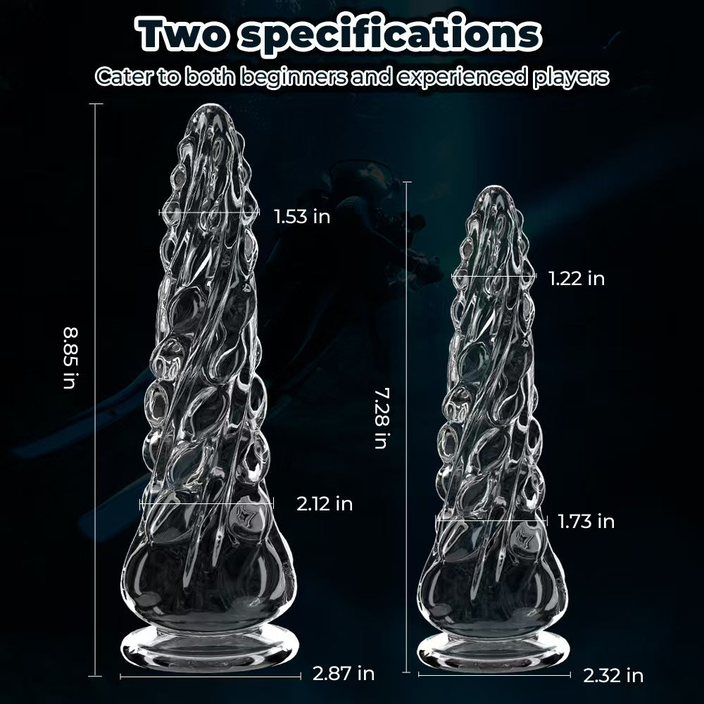 Tentacle Monster Dildo Suction Gân Xoắn Khủng Độc Đáo
