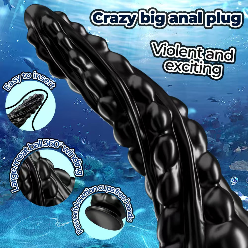Tentacle Monster Dildo Suction Gân Xoắn Khủng Độc Đáo