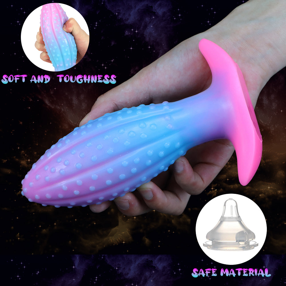 Cactus Glow Dildo Anal Phát Sáng Vui Nhộn Silicone