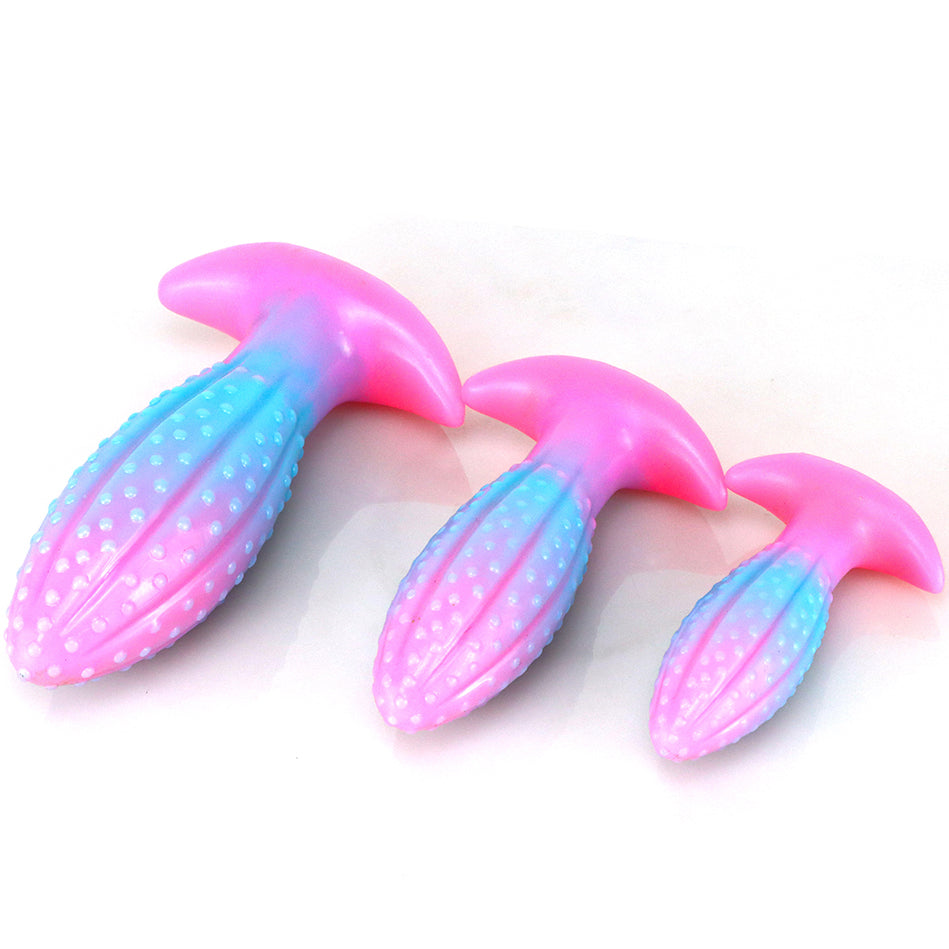 Cactus Glow Dildo Anal Phát Sáng Vui Nhộn Silicone