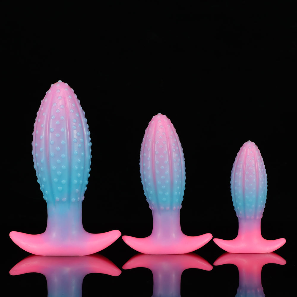 Cactus Glow Dildo Anal Phát Sáng Vui Nhộn Silicone