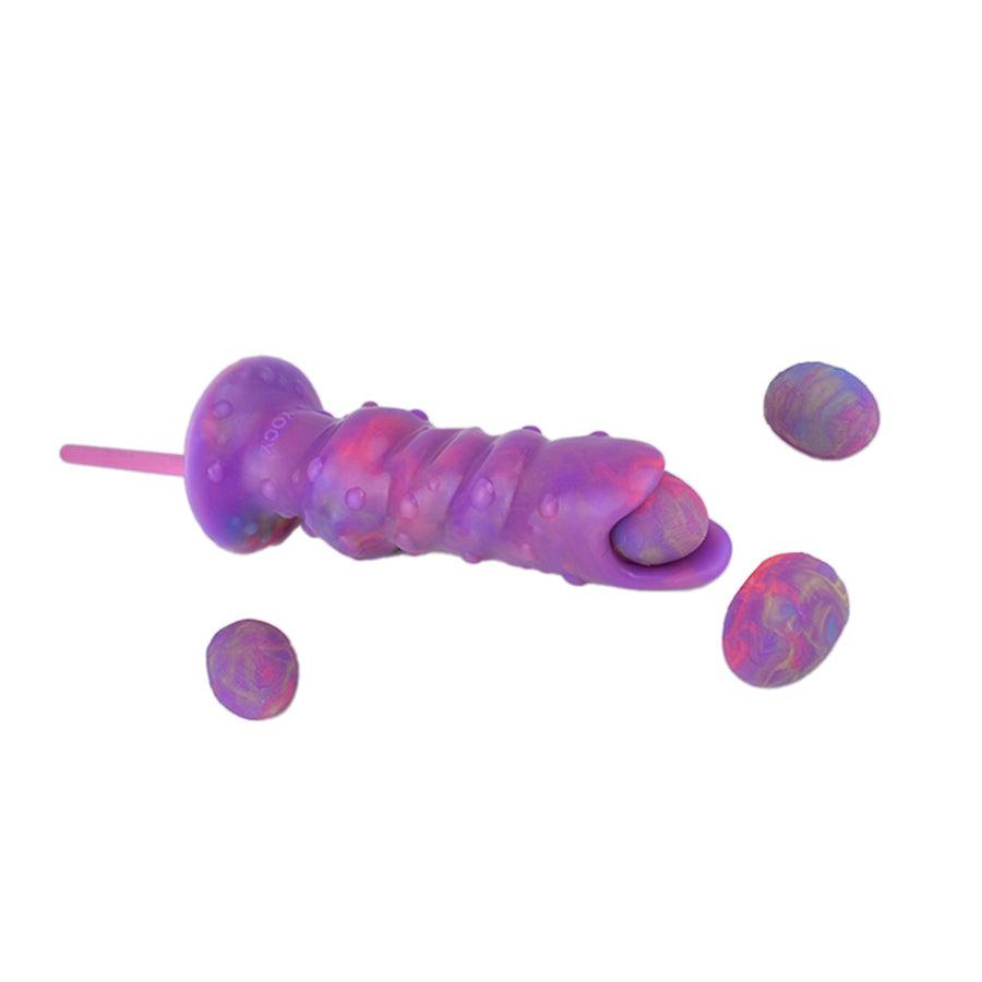 Dildo Snake Ovipositor Xoắn Rắn Hút Chân Đặc Biệt Đỉnh