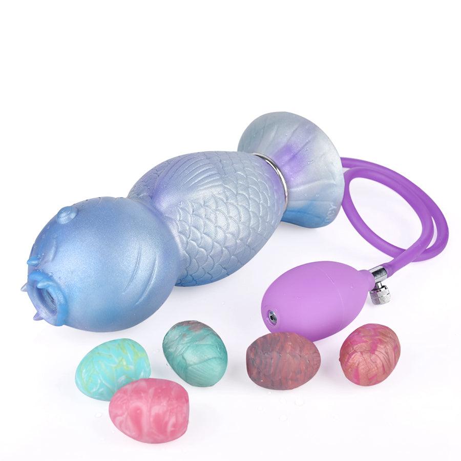 Dildo đẻ trứng cá Fish Fantasy ovipositor kích thích ảo tưởng mạnh mẽ
