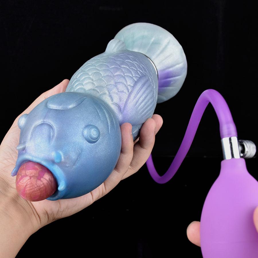 Dildo đẻ trứng cá Fish Fantasy ovipositor kích thích ảo tưởng mạnh mẽ