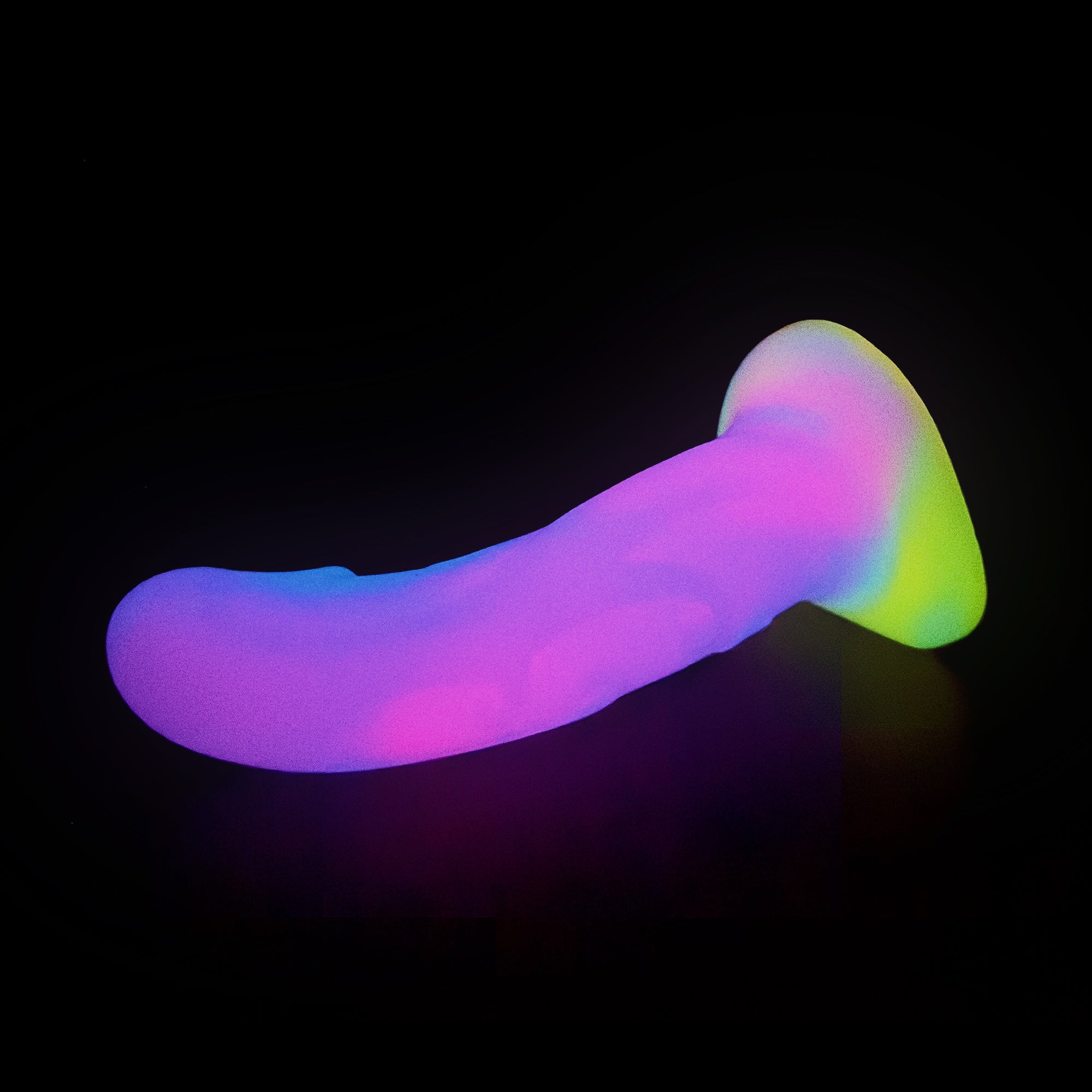 Dildo Hậu Môn 15cm Silicone Sáng An Toàn Đêm Đam Mê