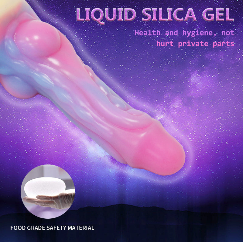 Dildo hậu alien fantasy 16cm liquid silicone 5cm chèn