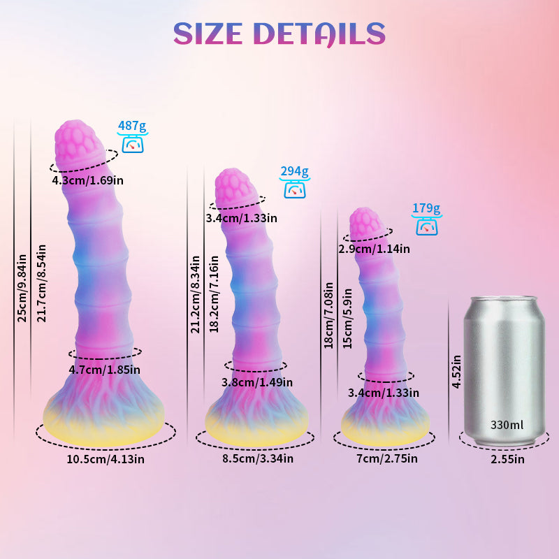 Bamboo Shoot Dildo LED Mông Sáng 3 Kích Bamboo Shoot Dildo LED Mông Sáng 3 Kích