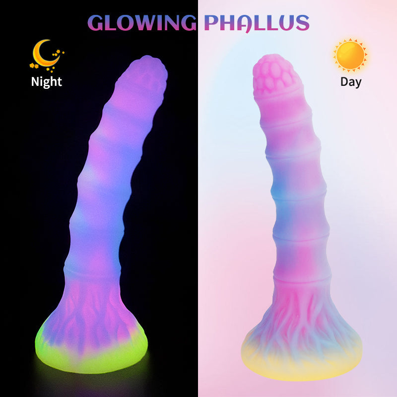 Bamboo Shoot Dildo LED Mông Sáng 3 Kích