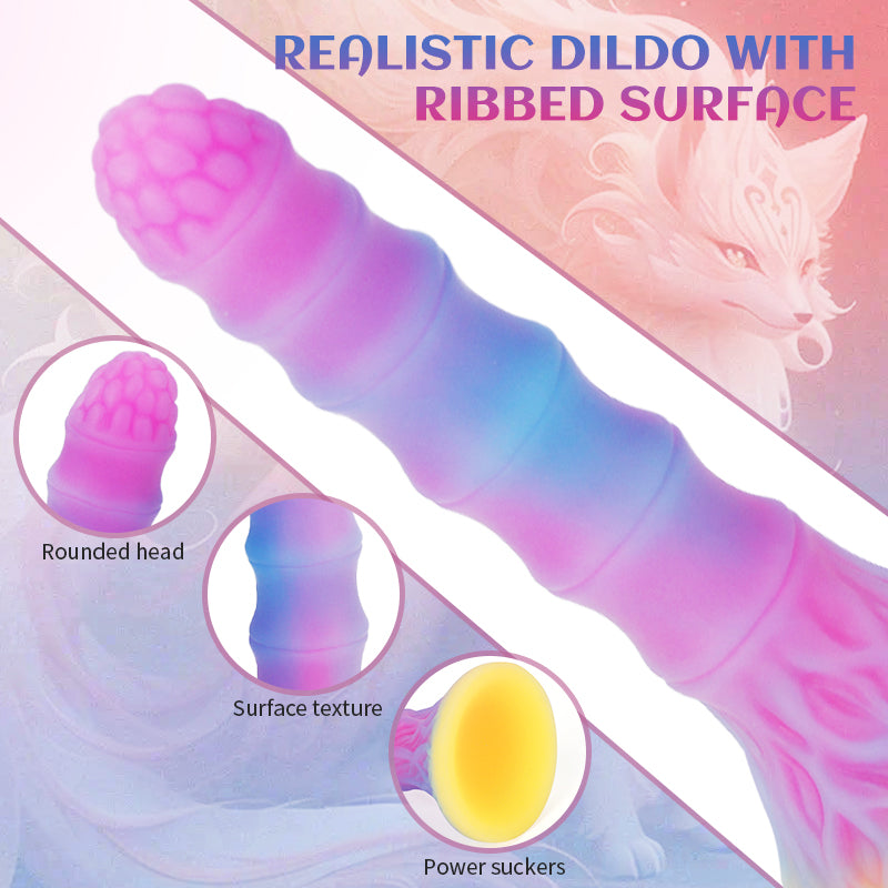 Bamboo Shoot Dildo LED Mông Sáng 3 Kích