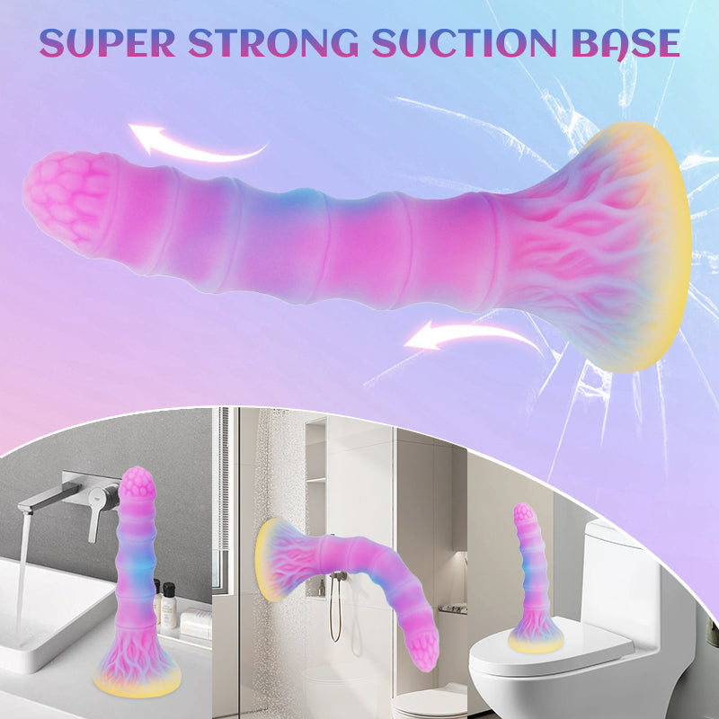 Bamboo Shoot Dildo LED Mông Sáng 3 Kích