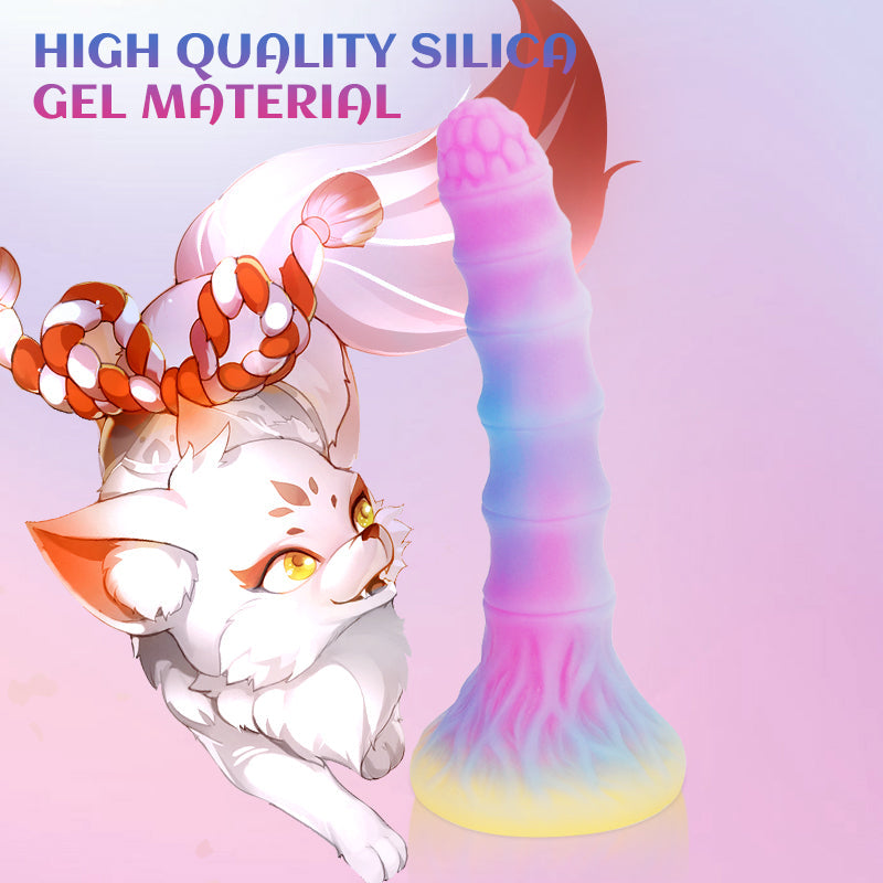 Bamboo Shoot Dildo LED Mông Sáng 3 Kích