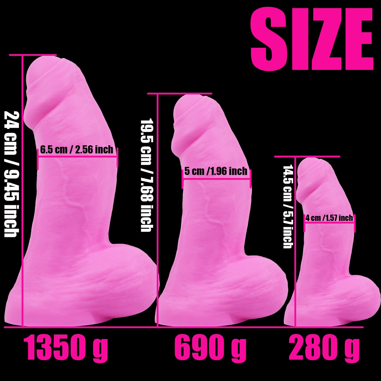 Dildo Hồng Béo Silicone Bao Quy Đầu Custom Y Tế Dildo Hồng Béo Silicone Bao Quy Đầu Custom Y Tế