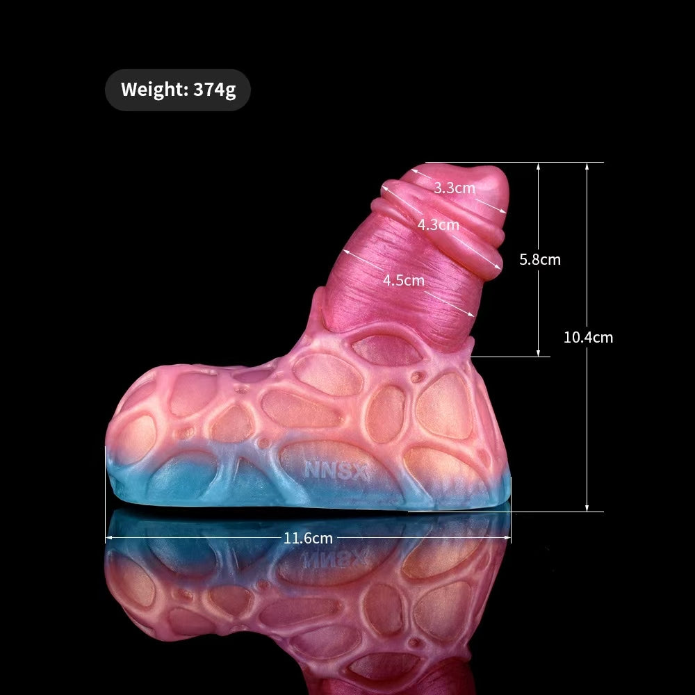 Dildo Grinder Siêu Mềm Foreskin Nhỏ Đam Mê
