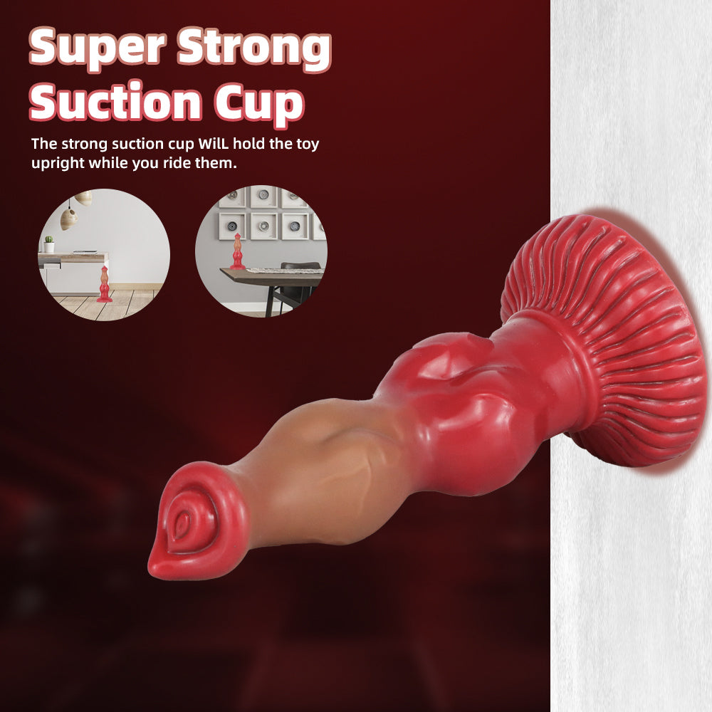 Dildo Wolf Chó Sói Silicone Mềm Mãnh Liệt